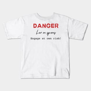 Danger! Low on Spoons! Kids T-Shirt